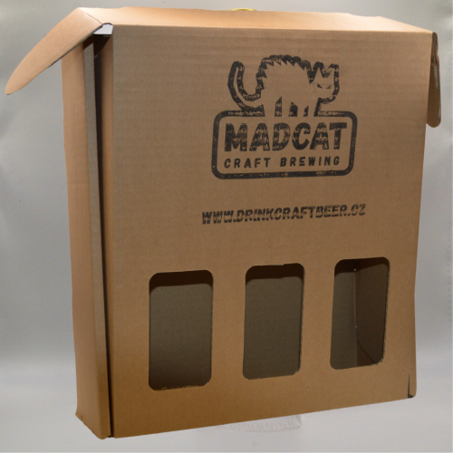 Dárková krabice 3x0,75l