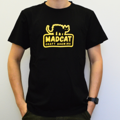 MadCat černé triko unisex